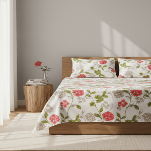 কটন বেডশিট (Cotton Bedsheet)-Export Quality